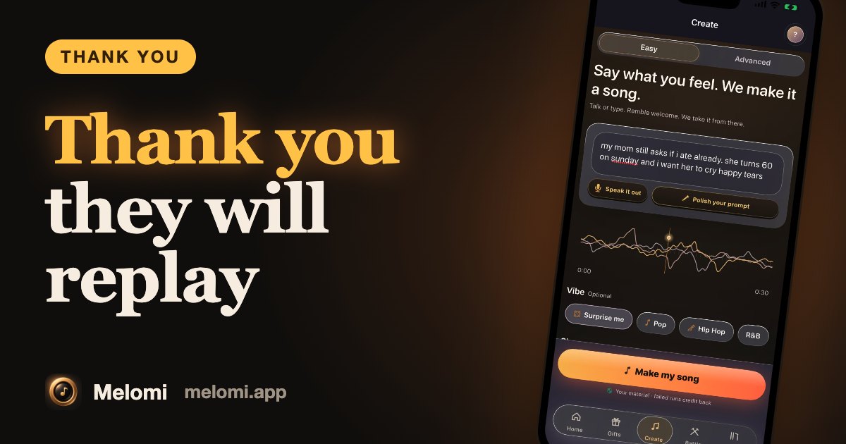 A thank you song for a teacher: a Melomi guide